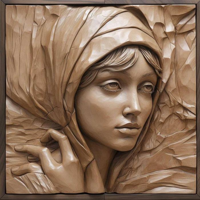 نموذج ثلاثي الأبعاد لآلة CNC 3D Art 